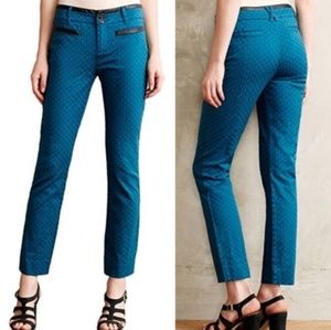 ANTHROPOLOGIE Cartonnier Charlie Ankle Trousers